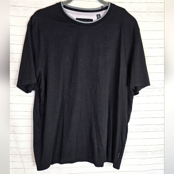 TED BAKER SINK CREWNECK TSHIRT IN BLACK, SZ 6 - Picture 1 of 16